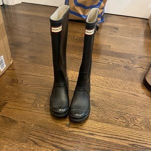 Hunter rain boots